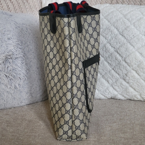 Gucci Supreme Tote Bag Sherry Line..Authentic..!!! - Picture 5 of 13